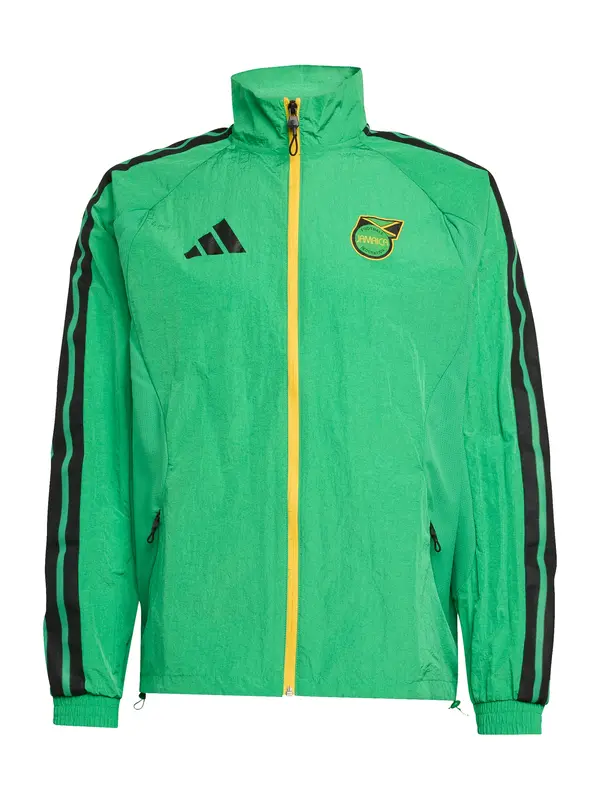 ADIDAS PERFORMANCE ADIDAS PERFORMANCE Športna jakna 'JFF H AN'  rumena / zelena / črna