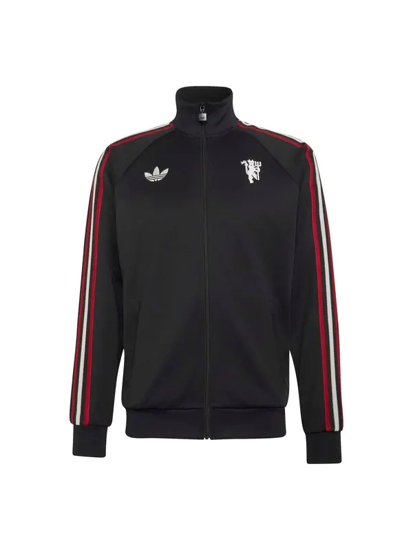 ADIDAS PERFORMANCE ADIDAS PERFORMANCE Športna jakna 'Manchester United'  krvavo rdeča / črna / bela