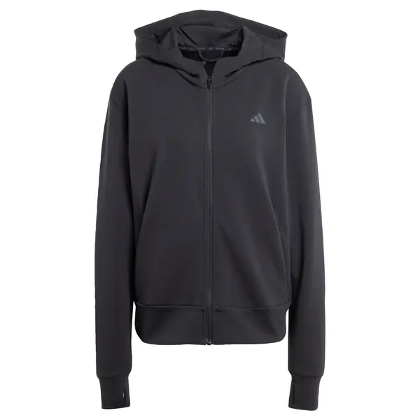 ADIDAS PERFORMANCE ADIDAS PERFORMANCE Športna jopa na zadrgo 'Designed 4 Training'  temno siva / črna