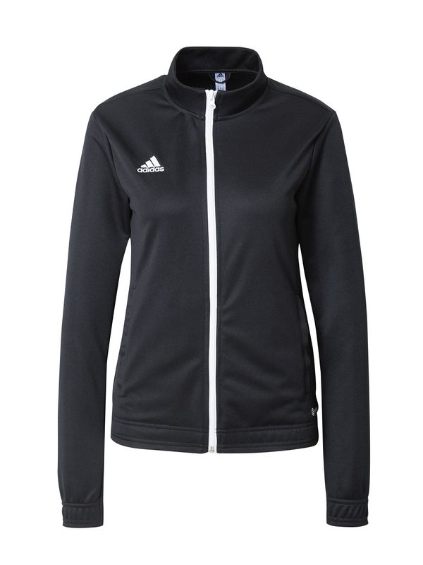 Adidas ADIDAS PERFORMANCE Športna jopa na zadrgo 'Entrada 22'  črna / bela