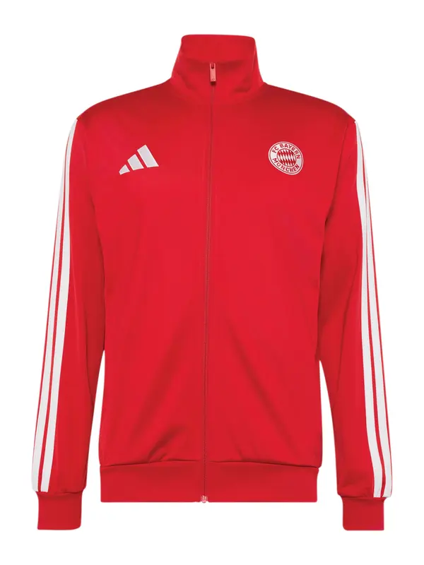 ADIDAS PERFORMANCE ADIDAS PERFORMANCE Športna jopa na zadrgo 'FC Bayern München DNA'  rdeča / bela