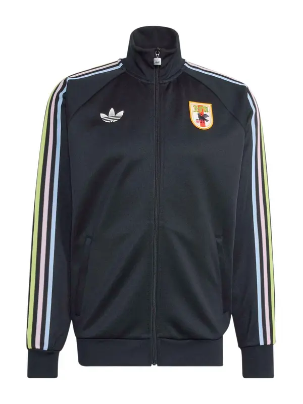 ADIDAS PERFORMANCE ADIDAS PERFORMANCE Športna jopa na zadrgo 'JFA'  svetlo modra / roza / črna / bela