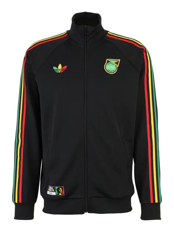 ADIDAS PERFORMANCE ADIDAS PERFORMANCE Športna jopa na zadrgo 'JFF OG'  rumena / rdeča / črna