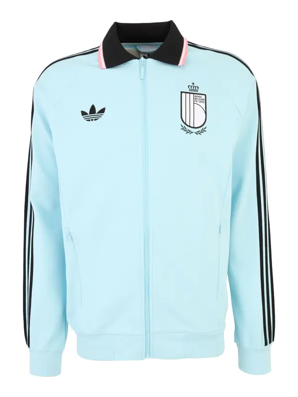 ADIDAS PERFORMANCE ADIDAS PERFORMANCE Športna jopa na zadrgo 'RBFA'  svetlo modra / črna