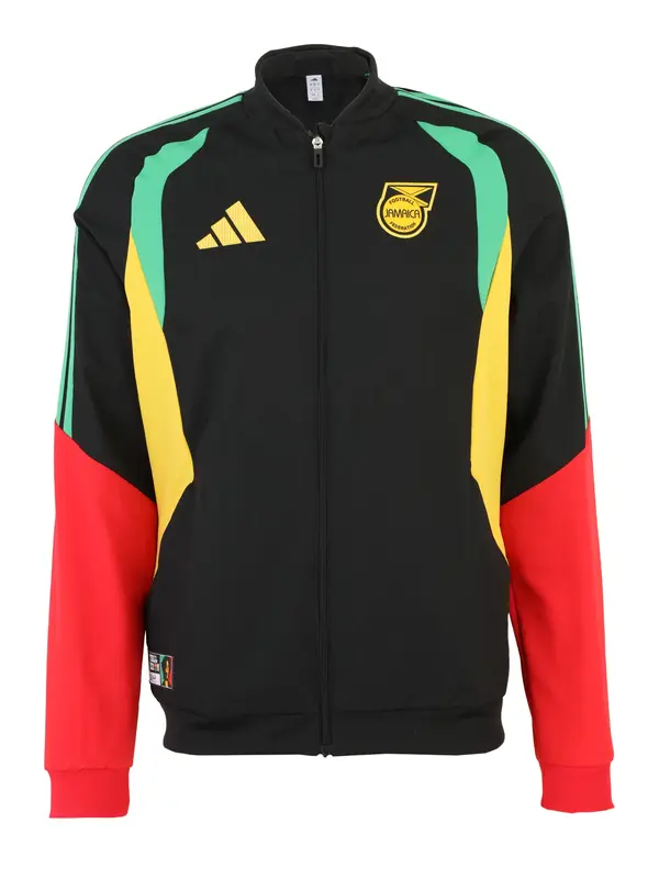 ADIDAS PERFORMANCE ADIDAS PERFORMANCE Športna jopa na zadrgo  rumena / svetlo zelena / rdeča / črna