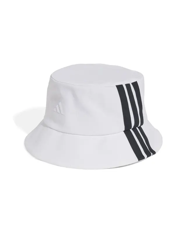 ADIDAS PERFORMANCE ADIDAS PERFORMANCE Športna kapa '3-Stripes Bucket'  črna / bela
