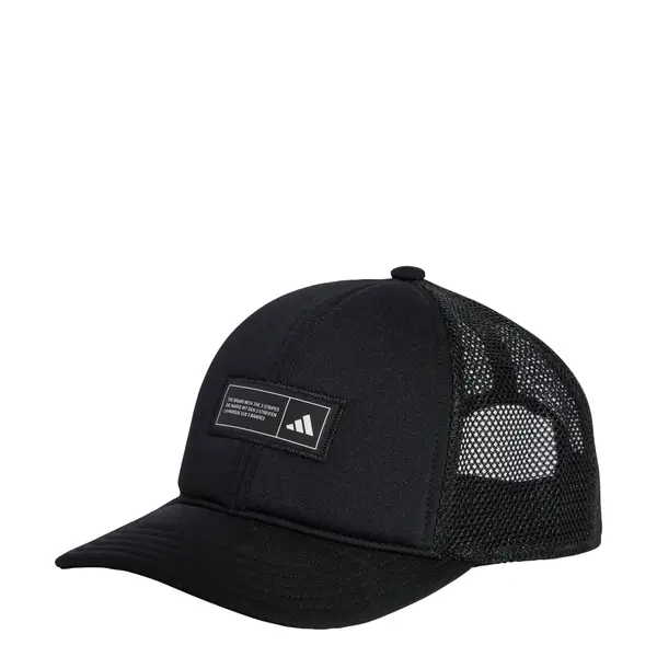 ADIDAS PERFORMANCE ADIDAS PERFORMANCE Športna kapa 'Snapback Trucker'  črna / bela