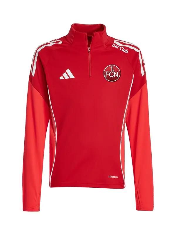 ADIDAS PERFORMANCE ADIDAS PERFORMANCE Športna majica 'FC Nürnberg'  rdeča / črna / bela