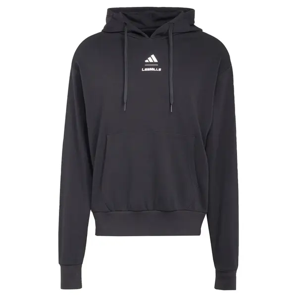 ADIDAS PERFORMANCE ADIDAS PERFORMANCE Športna majica 'Les Mills'  črna / bela