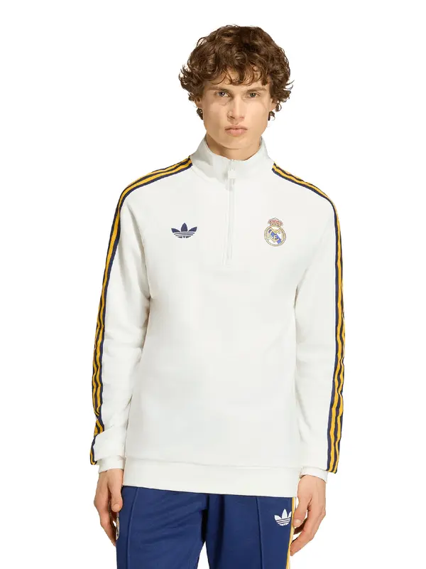 ADIDAS PERFORMANCE ADIDAS PERFORMANCE Športna majica 'Real Madrid'  mornarska / zlato-rumena / bela