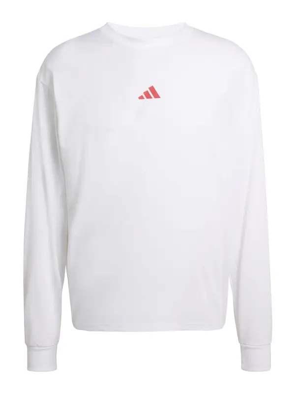 ADIDAS PERFORMANCE ADIDAS PERFORMANCE Športna majica 'RUNHARD'  rdeča / bela