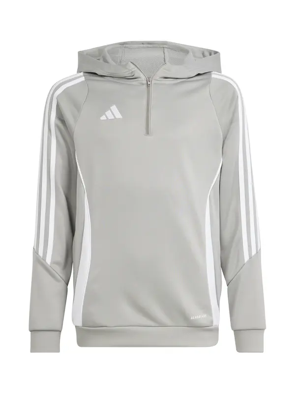 ADIDAS PERFORMANCE ADIDAS PERFORMANCE Športna majica  svetlo siva / bela