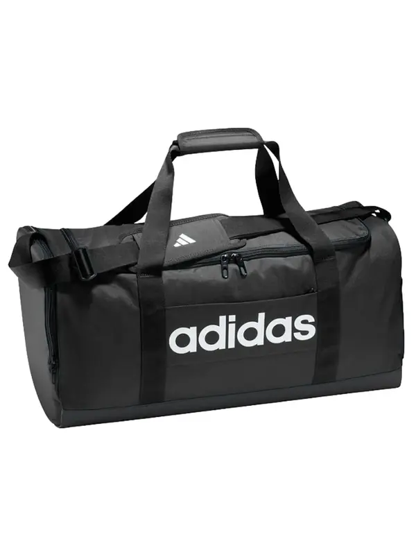 ADIDAS PERFORMANCE ADIDAS PERFORMANCE Športna torba 'Linear Duffel Bag'  črna / bela