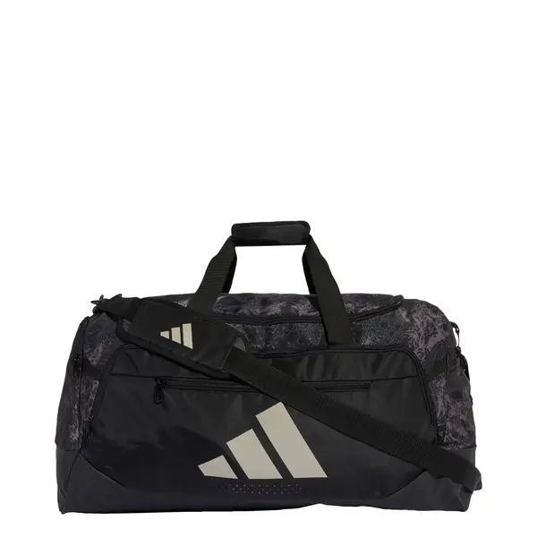 ADIDAS PERFORMANCE ADIDAS PERFORMANCE Športna torba 'TRAINING DEFENDER GRAPHIC DUFFLE BAG'  bež / črna