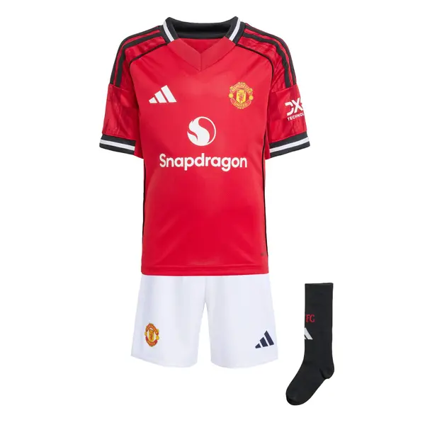 ADIDAS PERFORMANCE ADIDAS PERFORMANCE Športna trenirka 'Manchester United 25/26 Home Mini Kit'  rumena / rdeča / črna / bela