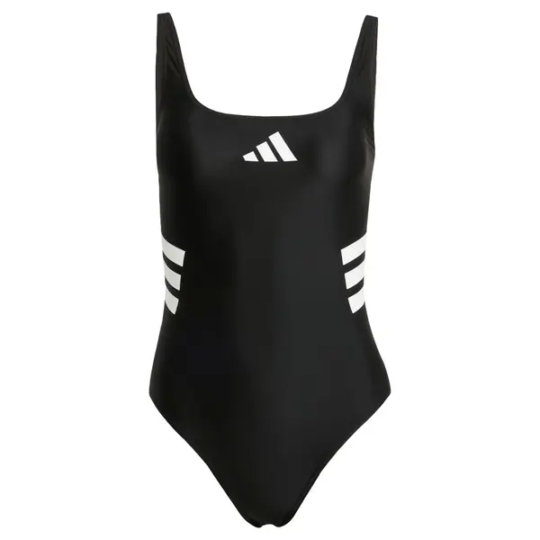 ADIDAS PERFORMANCE ADIDAS PERFORMANCE Športne enodelne kopalke '3-Stripes U-back'  črna