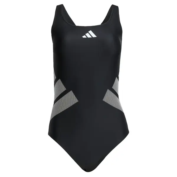 ADIDAS PERFORMANCE ADIDAS PERFORMANCE Športne enodelne kopalke  siva / črna / bela