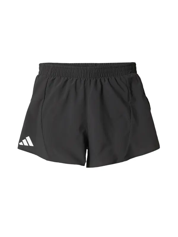 ADIDAS PERFORMANCE ADIDAS PERFORMANCE Športne hlače 'ADIZERO'  črna / bela