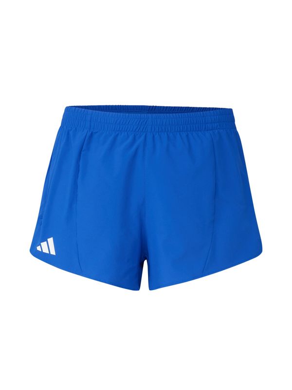 ADIDAS PERFORMANCE ADIDAS PERFORMANCE Športne hlače 'Adizero Essentials'  modra / bela