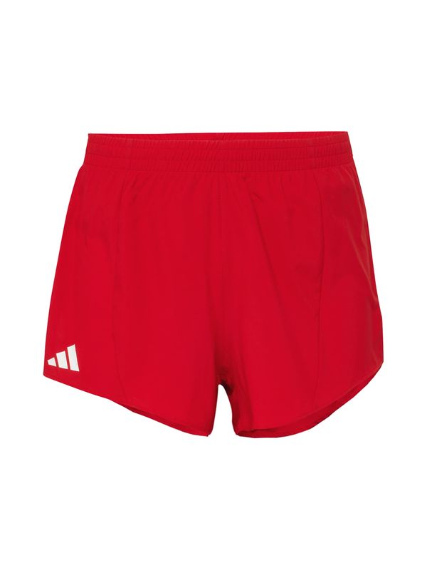ADIDAS PERFORMANCE ADIDAS PERFORMANCE Športne hlače 'Adizero Essentials '  rdeča / off-bela