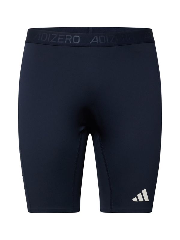 ADIDAS PERFORMANCE ADIDAS PERFORMANCE Športne hlače 'Adizero'  temno modra / bela