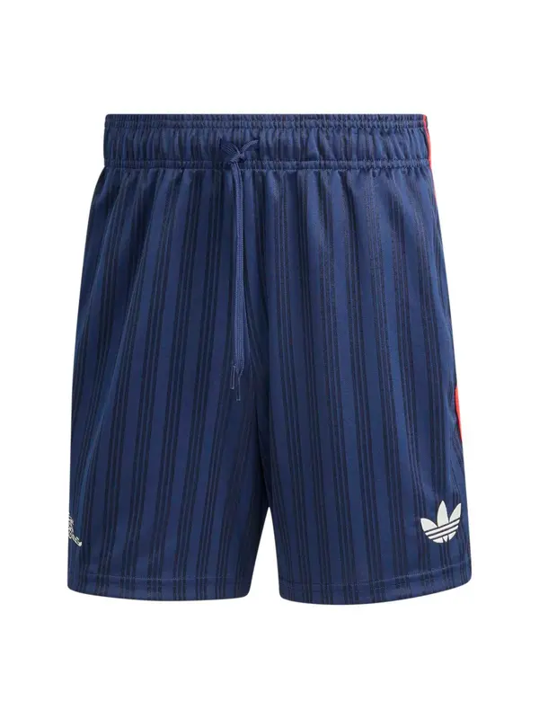 ADIDAS PERFORMANCE ADIDAS PERFORMANCE Športne hlače 'AFC'  temno modra / rdeča / črna / bela