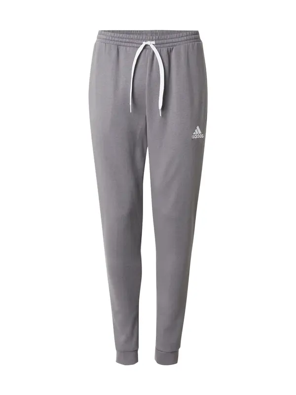 ADIDAS PERFORMANCE ADIDAS PERFORMANCE Športne hlače 'Entrada 22'  temno siva / bela