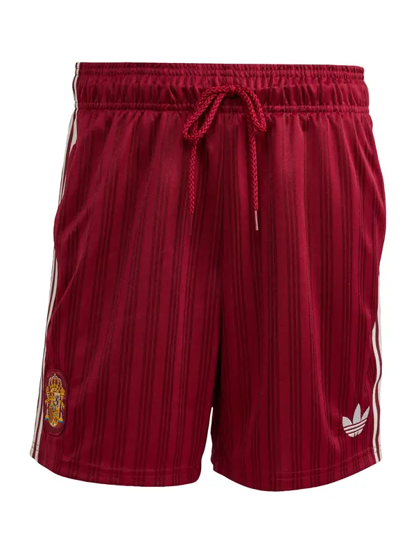 ADIDAS PERFORMANCE ADIDAS PERFORMANCE Športne hlače 'FEF'  zlato-rumena / burgund / temno rdeča / bela
