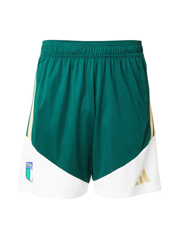 ADIDAS PERFORMANCE ADIDAS PERFORMANCE Športne hlače 'Figc'  rumena / smaragd / bela