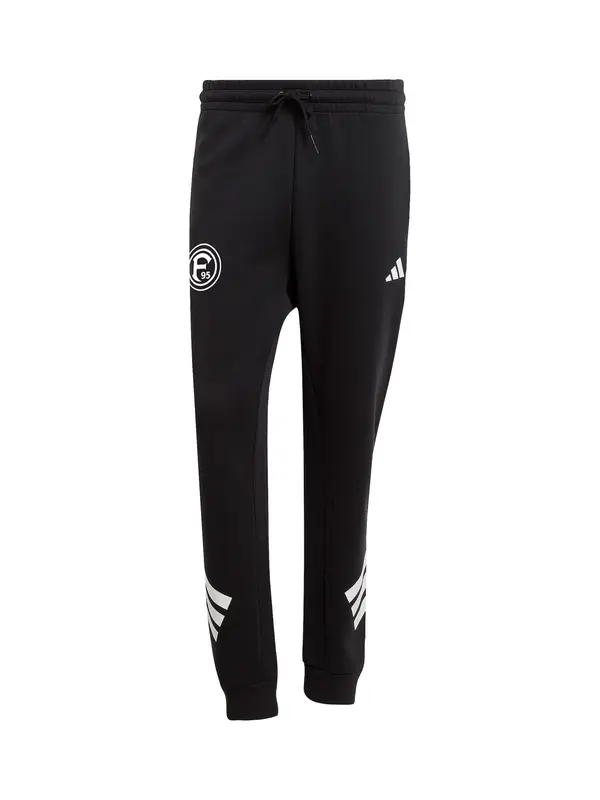 ADIDAS PERFORMANCE ADIDAS PERFORMANCE Športne hlače 'Fortuna Düsseldorf'  črna / bela