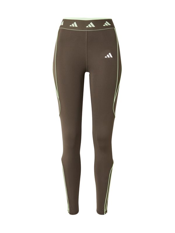 ADIDAS PERFORMANCE ADIDAS PERFORMANCE Športne hlače 'Hyperglam Color Pop'  svetlo zelena / temno zelena