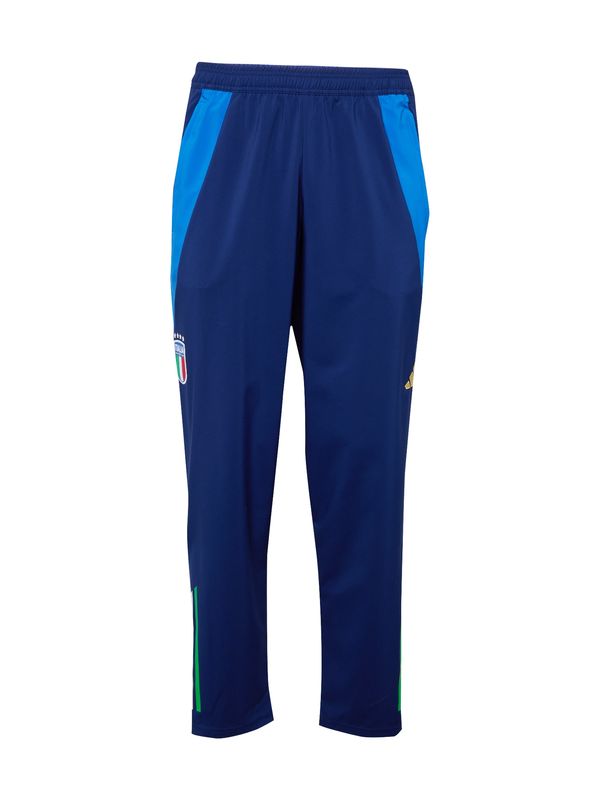 ADIDAS PERFORMANCE ADIDAS PERFORMANCE Športne hlače 'Italy Tiro 24'  modra / mornarska / zlata / zelena
