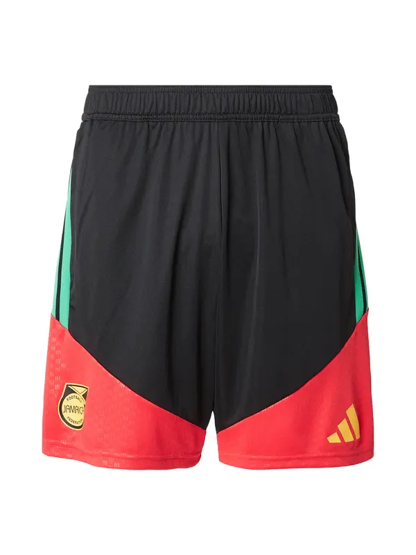 ADIDAS PERFORMANCE ADIDAS PERFORMANCE Športne hlače 'JFF'  rumena / limeta / svetlo rdeča / črna