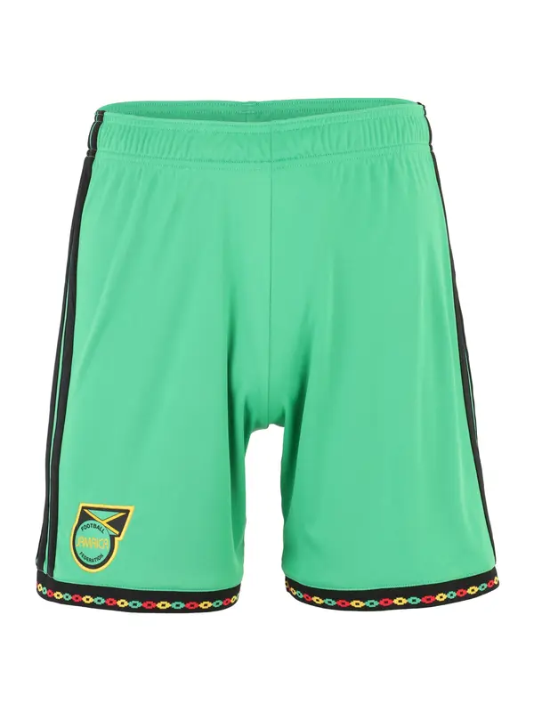ADIDAS PERFORMANCE ADIDAS PERFORMANCE Športne hlače 'JFF'  rumena / svetlo zelena / rdeča / črna
