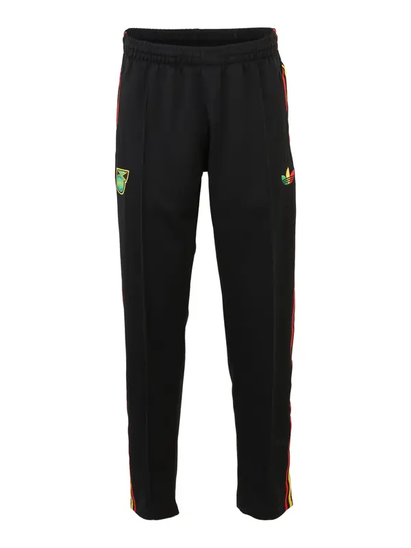 ADIDAS PERFORMANCE ADIDAS PERFORMANCE Športne hlače 'JFF'  rumena / zelena / rdeča / črna