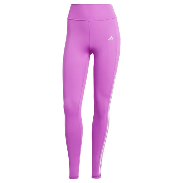 ADIDAS PERFORMANCE ADIDAS PERFORMANCE Športne hlače 'Optime'  neonsko lila / bela