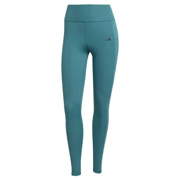 ADIDAS PERFORMANCE ADIDAS PERFORMANCE Športne hlače 'Optime Stash'  petrol / črna