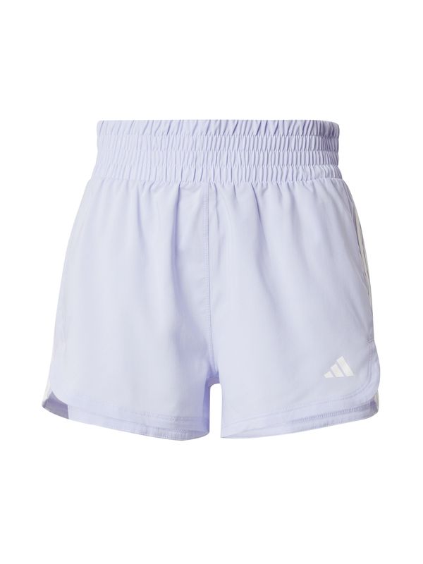 ADIDAS PERFORMANCE ADIDAS PERFORMANCE Športne hlače 'PACER'  majnica / bela