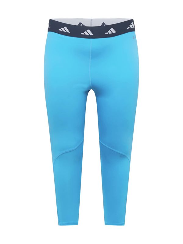 ADIDAS PERFORMANCE ADIDAS PERFORMANCE Športne hlače 'Techfit '  nočno modra / azur / bela