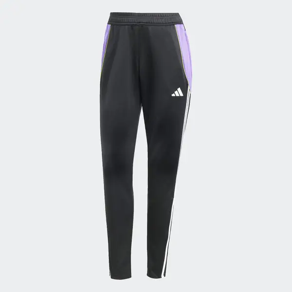 ADIDAS PERFORMANCE ADIDAS PERFORMANCE Športne hlače 'Tiro 24'  lila / črna / bela