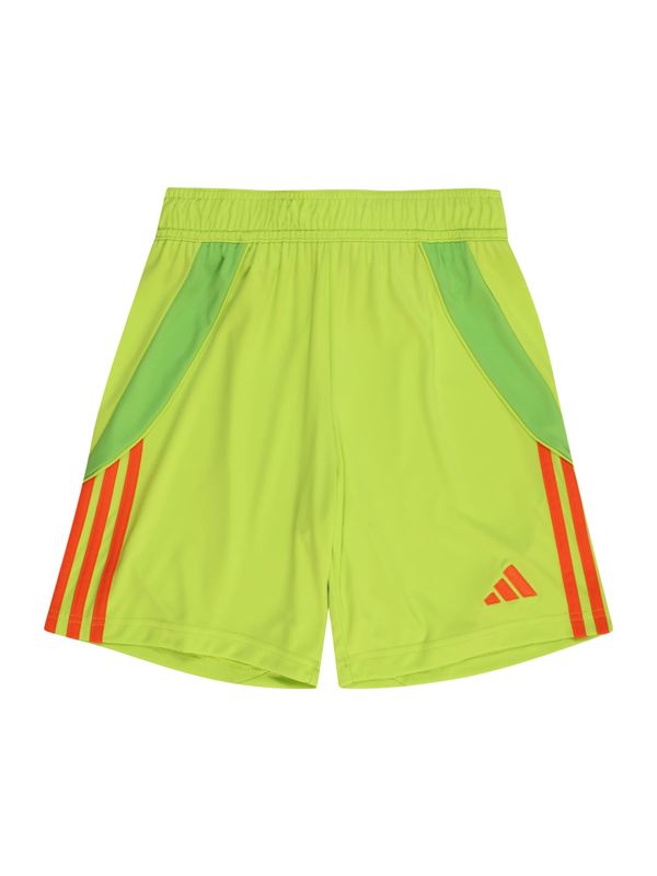 ADIDAS PERFORMANCE ADIDAS PERFORMANCE Športne hlače 'TIRO24'  neonsko zelena / svetlo zelena / oranžna