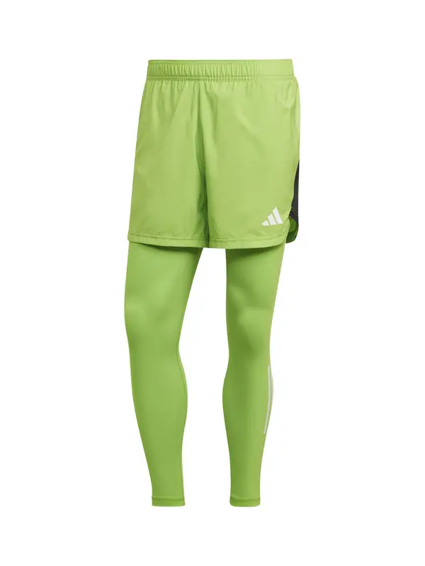 ADIDAS PERFORMANCE ADIDAS PERFORMANCE Športne hlače  zelena / črna / bela