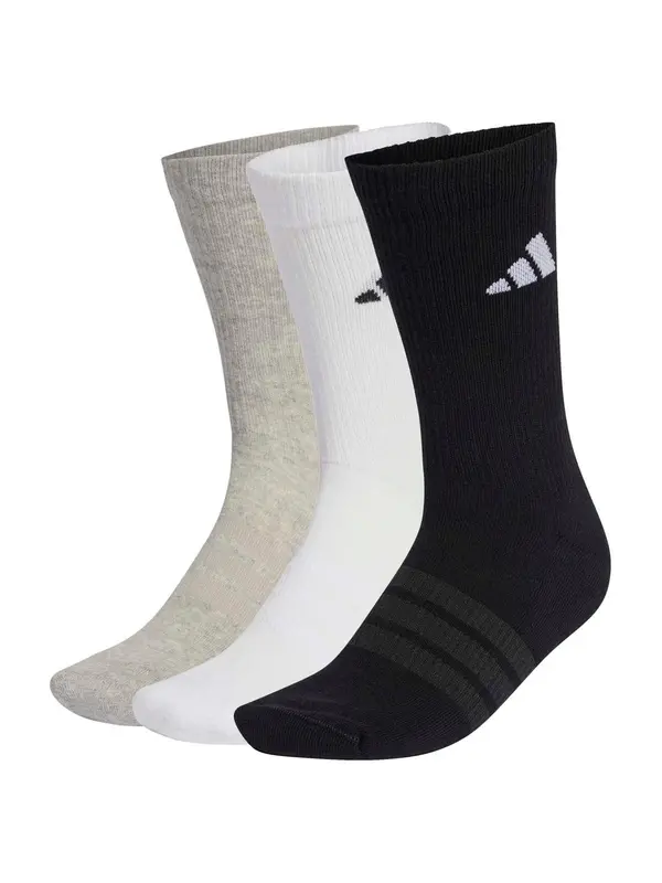 ADIDAS PERFORMANCE ADIDAS PERFORMANCE Športne nogavice 'Ess'  progasto bež / temno siva / črna / bela