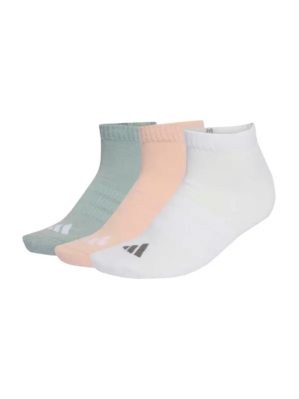 ADIDAS PERFORMANCE ADIDAS PERFORMANCE Športne nogavice 'ESS'  temno siva / zelena / breskev / bela
