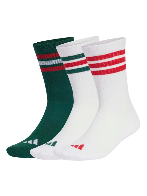 ADIDAS PERFORMANCE ADIDAS PERFORMANCE Športne nogavice 'ESS'  zelena / rdeča / bela