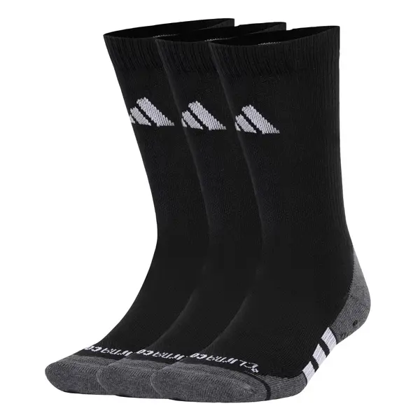 ADIDAS PERFORMANCE ADIDAS PERFORMANCE Športne nogavice 'Performance Grip CLIMACOOL Cushioned Crew 3 Pairs'  pegasto siva / črna / bela
