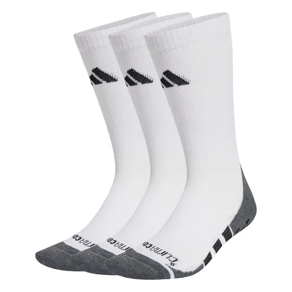 ADIDAS PERFORMANCE ADIDAS PERFORMANCE Športne nogavice 'Performance Grip CLIMACOOL Cushioned Crew 3 Pairs'  siva / črna / bela