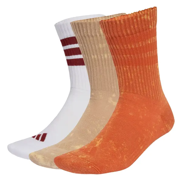 ADIDAS PERFORMANCE ADIDAS PERFORMANCE Športne nogavice 'Stonewash Crew 3 Pairs'  pesek / jastog / burgund / bela