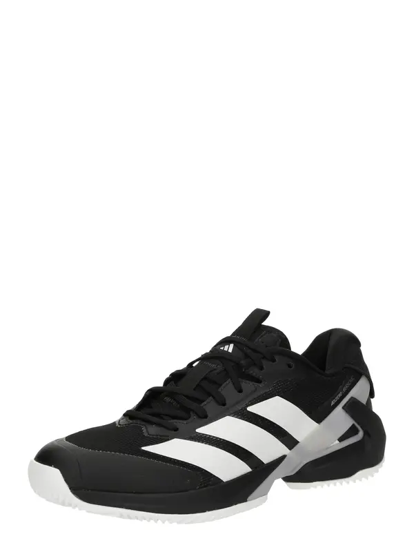 ADIDAS PERFORMANCE ADIDAS PERFORMANCE Športni čevelj 'Adizero Ubersonic 5 Clay'  siva / črna / bela