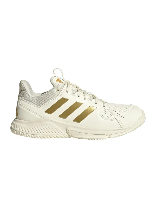 ADIDAS PERFORMANCE ADIDAS PERFORMANCE Športni čevelj 'Court Flight'  svetlo bež / zlata